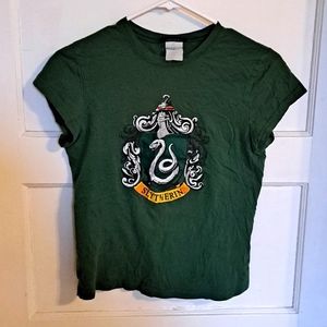 Vintage Harry Potter Slytherin House Shirt M/L